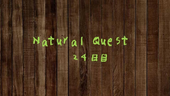 Natural Quest24日目